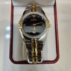 Two-tone Gold and Silver Diamond watch